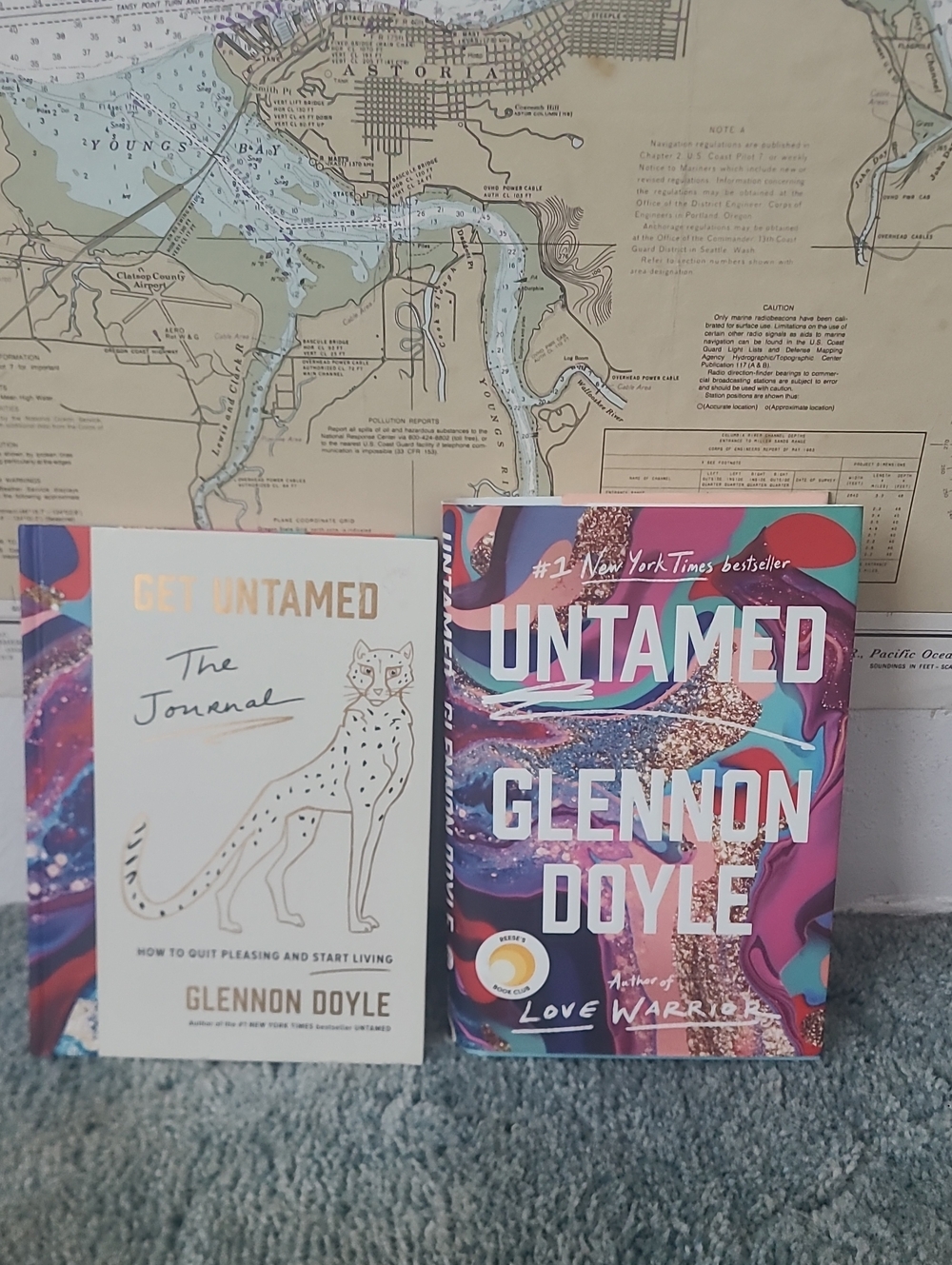 "Untamed" Hardcover Book And "Get Untamed" Hard Cover Journal